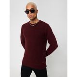 Loft Regular Fit Erkek Kazak - 2XL - Bordo