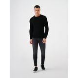 Loft Regular Fit Erkek Kazak - 2XL - Siyah