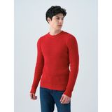 Loft Regular Fit Erkek Kazak - M - Kırmızı