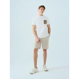 Loft Regular Fit Erkek Şort - 2XL - Taş
