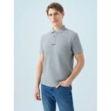 Loft Regular Fit Gri Erkek Polo Yaka T-Shirt LF2036745 - M