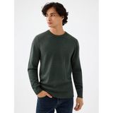 Loft Regular Fit Haki Erkek Kazak LF2040477 - S