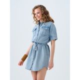 Loft Regular Fit Kadın Elbise - Denim