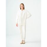 Loft Regular Fit Kadın Eşofman Altı - Beyaz - XS