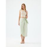 Loft Regular Fit Kadın Etek - Mint Yeşili