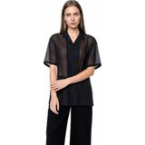Loft Regular Fit Kadın Gömlek K.kol - XS - Siyah