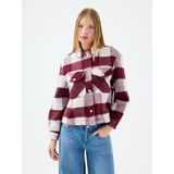Loft Regular Fit Kadın Gömlek U.kol - S - Bordo