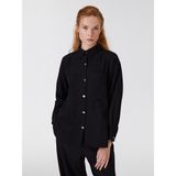 Loft Regular Fit Kadın Gömlek U.kol - Siyah - XS