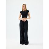Loft Regular Fit Kadın Pantolon - Siyah