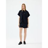 Loft Regular Fit Kadın Şort - Siyah