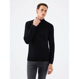Loft Regular Fit Siyah Erkek Kazak LF2041623 - 5-Siyah