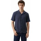 Loft Relax Fit Erkek Gömlek K.kol - Indigo