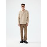 Loft Relax Fit Erkek Pantolon - Bej - 36 - 30