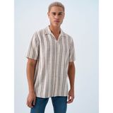 Loft Relax Fit Kahverengi Erkek Gömlek LF2038621 - 2XL
