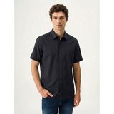 Loft Relax Fit Siyah Erkek Gömlek LF2035478 - 2XL