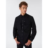 Loft Slim Fit Erkek Gömlek U.kol - Siyah