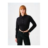 Loft Slim Fit Kadın Gömlek U.kol