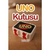 Loftico Uno Kart Kutusu Şık Saklama Kutusu Aile ve Arkadaşlarla Oyun İçin Kolay Taşınabilir