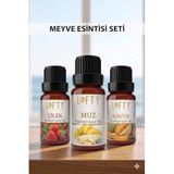 Lofty Çilek, Muz, Kavun Uçucu Yağ Buhurdanlık Esansı Oda Kokusu Esansiyel Yağ Buhur Yağı 10ml