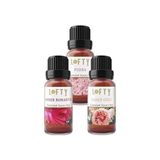 Lofty Doğal Uçucu Yağ Esansı Pudra Amber Bahçe Gülü Oda Kokusu 10 ml Paraben İçermez