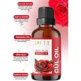 Lofty Gül Uçucu Yağ Buhurdanlık Esansı Konsantre Oda Kokusu Esans Buhur Yağı 30ML