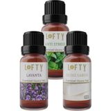 Lofty Lavanta, Beyaz Sabun, Anti Uçucu Yağ Buhurdanlık Esansı Oda Kokusu Esans Buhur Yağı 10 ml
