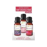Lofty Pudra, Lavanta, Amber Uçucu Yağ Buhurdanlık Esansı Oda Kokusu Esans Buhur Yağı 10 ml