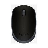 Logi M170 Kablosuz Mouse 2.4ghz 10MT Windows® 10,11 Veya Üzeri Macos 10.8 Veya Üzeri Chromeos™ Linux® Kernel 2.6+ - Gri - Siyah