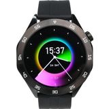 Logia HT04 Akıllı Saat 46 mm Siyah Silikon Kordon Çinko Alaşım Kasa
