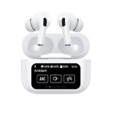 LOGIA Lexia Dokunmatik Led Ekranlı Bluetooth Kulaklık Touch Lite Beyaz Renk Bluetooth Kulaklık