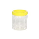 LOGIC CHEMIE 2 Adet Plastik Kavanoz Pet Bidon Saklama Kabı 1 Litre Turşu Salça Kavanozu 1000ML