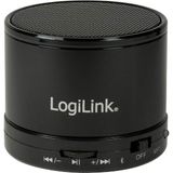 LogiLink MiniBeat Pro – Taşınabilir Siyah Bluetooth Hoparlör 3 W Modeli ile Şık Tasarım