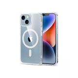 Logis İphone 13 Magsafe Kablosuz Şarj Uyumlu Mica Malzeme Şeffaf Kılıf