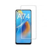 Logis Oppo A74 Tam Kaplayan 5D Antistatik Cam Ekran Koruyucu
