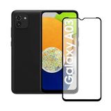 Logis Samsung A03S 9D Mat Seramik Tam Kaplayan Cam Ekran Koruyucu