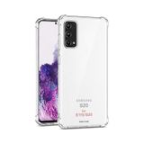 Logis Samsung Galaxy S20 Uyumlu Şeffaf Silikon Kılıf Darbe Emici Kamera Korumalı İnce Esnek Tpu Telefon Kılıfı