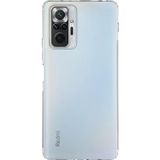 Logis Xiaomi Redmi Note 10 Pro-10 Pro Max Uyumlu Kamera Korumali Seffaf Silikon Kilif