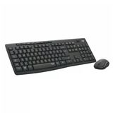 Logitch Mk295 Q Türkçe Kablosuz Siyah Klavye Mouse Set