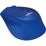 Logitech 910-004910 M330 Silent Sessiz Plus Kablosuz Blue Mavi Mouse - Renkli