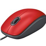 Logitech 910-006759 M110 Kırmızı Kablolu Mouse