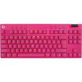 Logitech 920-012159 G PRO X TKL Light Speed Pembe Kablosuz İngilizce Oyun Klavyesi