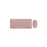 Logitech 920-012247 Pebble 2 Combo Pembe Kablosuz Klavye Mouse Seti (Kdo)