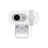 Logitech 960-001617 V-U0072 Brio 100 Gizlilik Kapaklı 1080P Webcam Beyaz Mikrofonlu Full HD Web Kamerası