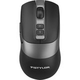 Logitech A4 Tech FG50S Plus Optık Mouse Sılent Siyah 3200DPI - Gri-Siyah