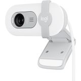Logitech Brio 100 Full HD Web Kamerası, Toplantı ve Yayın Amaçlı, Otomatik Işık Dengesi, Dahili Mikrofon, Gizlilik Kapağı, USB-A, Microsoft Teams, Google Meet, Zoom ile Uyumlu, Beyaz