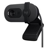 Logitech Brio 100 Full HD Web Kamerası, Toplantı ve Yayın Amaçlı, Otomatik Işık Dengesi, Dahili Mikrofon, Gizlilik Kapağı, USB-A, Microsoft Teams, Google Meet, Zoom ile Uyumlu, Siyah