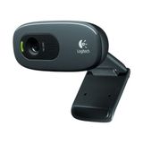 Logitech C270 720P HD Web Kamera USB 2.0 Bağlantı Teknolojisi ile Mikrofonlu Siyah