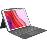 Logitech Combo Touch 10.9" iPad 10. Nesil ile Uyumlu Çok Yönlü Türkçe Klavyeli Kılıf - Gri 920-011381