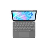 Logıtech Combo Touch FOR Ipad AIR 11 M2 Türkçe TUŞ Dizilimi-gri (outlet)