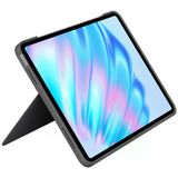 Logitech Combo Touch İpad Air 11 İnç, Qwerty İngiltere İngilizce Düzeni, Gri